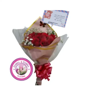 Bouquet Rosas x 12