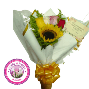 girasol decorado