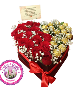 Caja Corazón + Ferrero